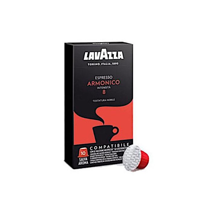 Capsule Compatibile Nespresso, Caffè Lavazza, Miscela Armonico