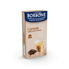 Capsule Borbone Cortado Caff Macchiato Compatibile Nespresso