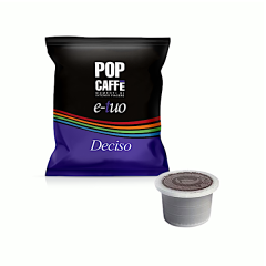 Capsule Pop Caffè E-tuo Deciso (Compatibili Con Macchine Fior Fiore Coop)