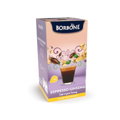 Cialde Borbone Caffe al Ginseng Filtro Carta ESE 44