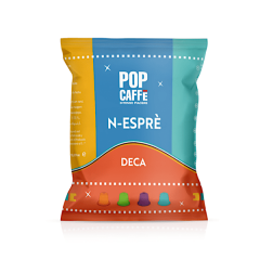 Capsule Pop Caffè Naos Deca (Compatibili Con Macchine Nespresso)