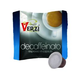 Capsule Compatibile Nespresso,Caffè Verzì, Miscela Dek