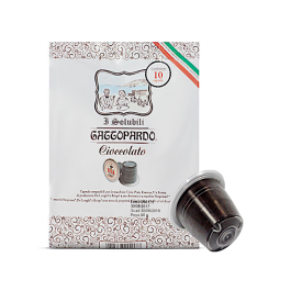 Capsule Compatibile Nespresso, Gattopardo, Toda, Bevanda Cioccolata