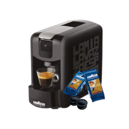 Lavazza Ep Mini, Macchina Caffè + 100 Espresso Point Crema e Aroma