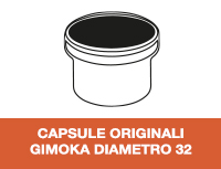 Capsule originali Gimoka Diametro 32